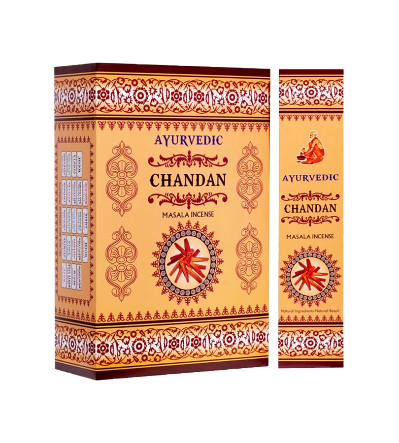 Encens de chandan ayurvédique - 15g